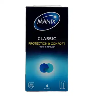 Manix Classic Préserv Lubrif B/6 à Ménilles