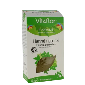 Vitaflor Henné Naturel Pdr B/200g