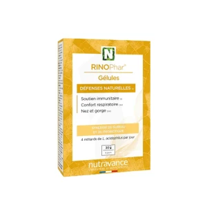 Nutravance Rinophar Gélules Flacon De 30