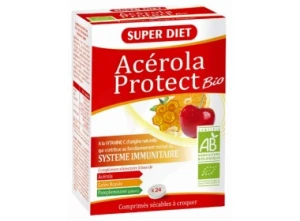Superdiet Acérola Protect Bio Comprimés à Croquer B/24