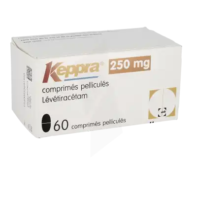 Keppra 250 Mg, Comprimé Pelliculé à Paris