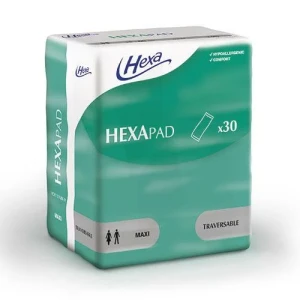 Hexa Pad Maxi Protections Traversables 60x16cm Sachet/30