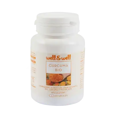 Well&well Curcuma (+poivre Noir) Bio à Paris