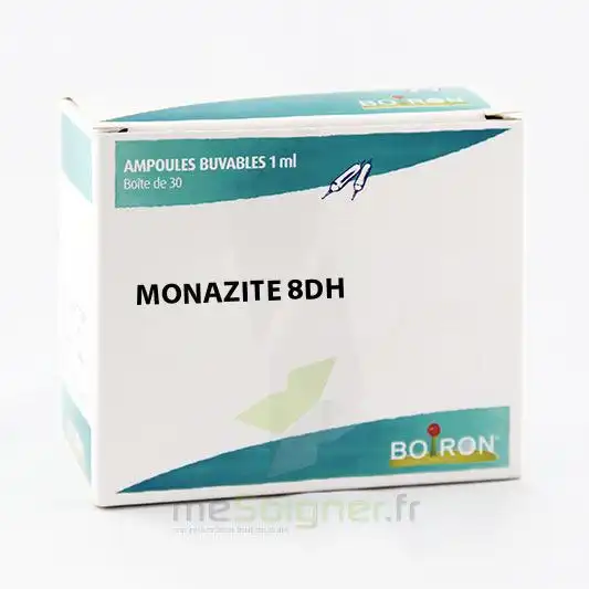 Boiron Monazite 8dh Solution Buvable En Ampoules Boîte De 30 Ampoules