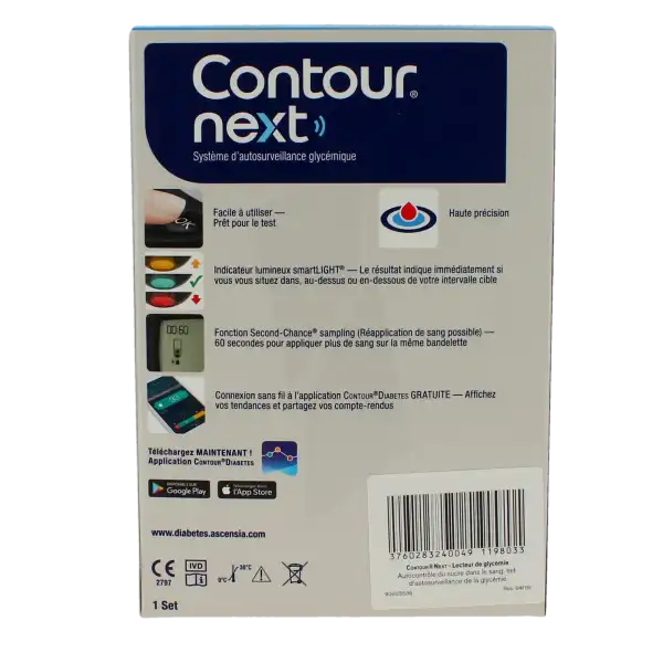 Contour Next Set Autosurveillance GlycÉmie B/1