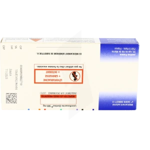 Levofloxacine Zentiva 500 Mg, Comprimé Pelliculé Sécable