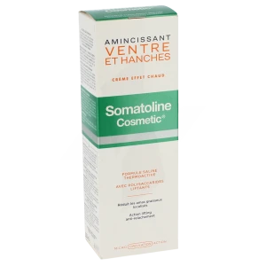 Somatoline Cosmetic Crème Amincissant Ventre & Hanches Crème Effet Chaud T/250ml