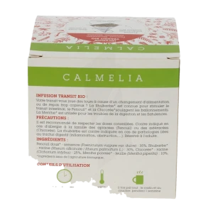 Calmelia Tis Infusion Transit Bio 15sach