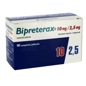 Bipreterax 10 Mg/2,5 Mg, Comprimé Pelliculé