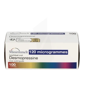 Minirinmelt 120 Microgrammes, Lyophilisat Oral