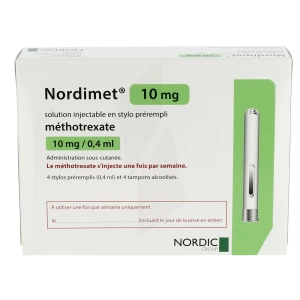 Nordimet 10 Mg, Solution Injectable En Stylo Prérempli