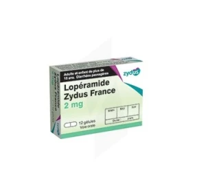 Loperamide Zydus France 2 Mg, Gélule