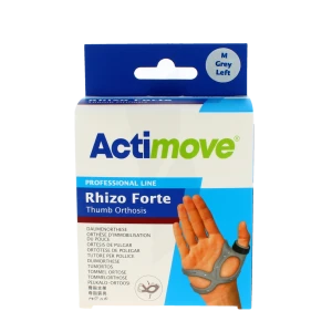 Actimove Rhizo Forte Orthèse Pouce Gauche Immobilisation Gris M