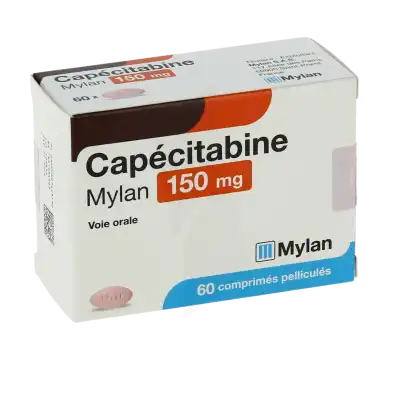 CAPECITABINE VIATRIS 150 mg, comprimé pelliculé