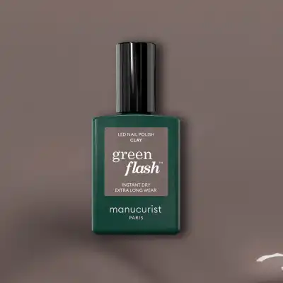Manucurist Green Flash Vernis à Ongles Clay 15ml à SAINT-GEORGES-SUR-BAULCHE