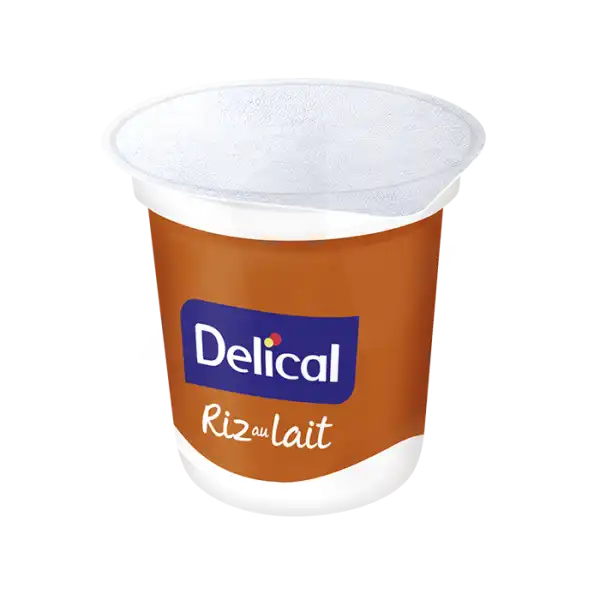 Delical Riz Au Lait Hp Hc Nutriment Caramel Pointe De Sel 4pots/200g