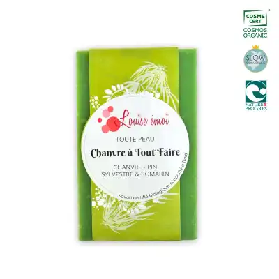 Louise émoi Savon Solide Chanvre à Tout Faire 100g à Le Teich