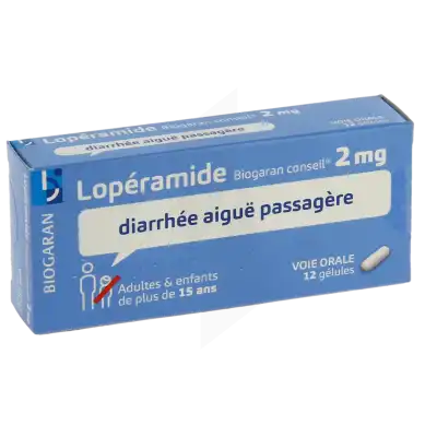 Loperamide Biogaran Conseil 2 Mg, Gélule à TOURS