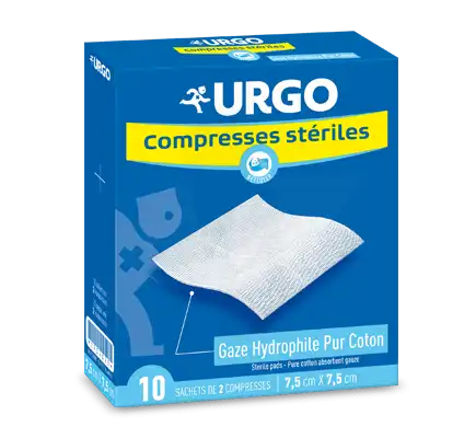 Urgo Compresse Stérile 7,5x7,5cm 25 Sachets/2