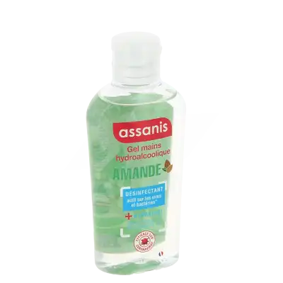 Assanis Pocket Gel Hydroalcoolique Amande Douce Fl/80ml à Bègles