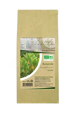 Laboratoire Altho Busserole Bio, Plante Sèche, Feuille 50g