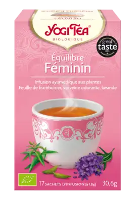 Yogi Tea Tisane Ayurvédique Equilibre Féminin Bio 17 Sachets/1,8g à AMBARÈS-ET-LAGRAVE