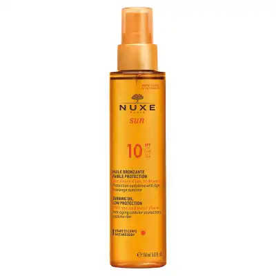Nuxe Sun Huile Bronzante Faible Protection  Spf10 150ml à TOULON