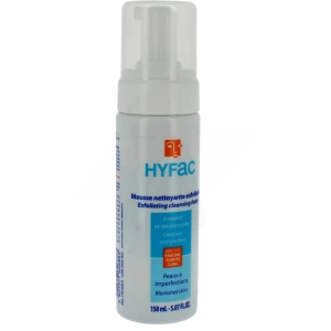 Hyfac Mousse Nettoyante Exfoliante 150ml