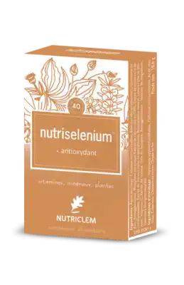 Nutriselenium Comprimés Pelliculés Antioxydant B/40 à Embrun