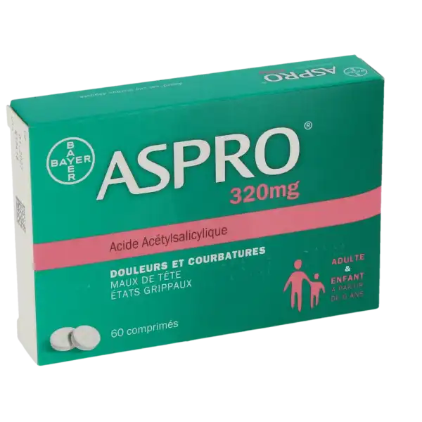 Aspro 320 Mg, Comprimé