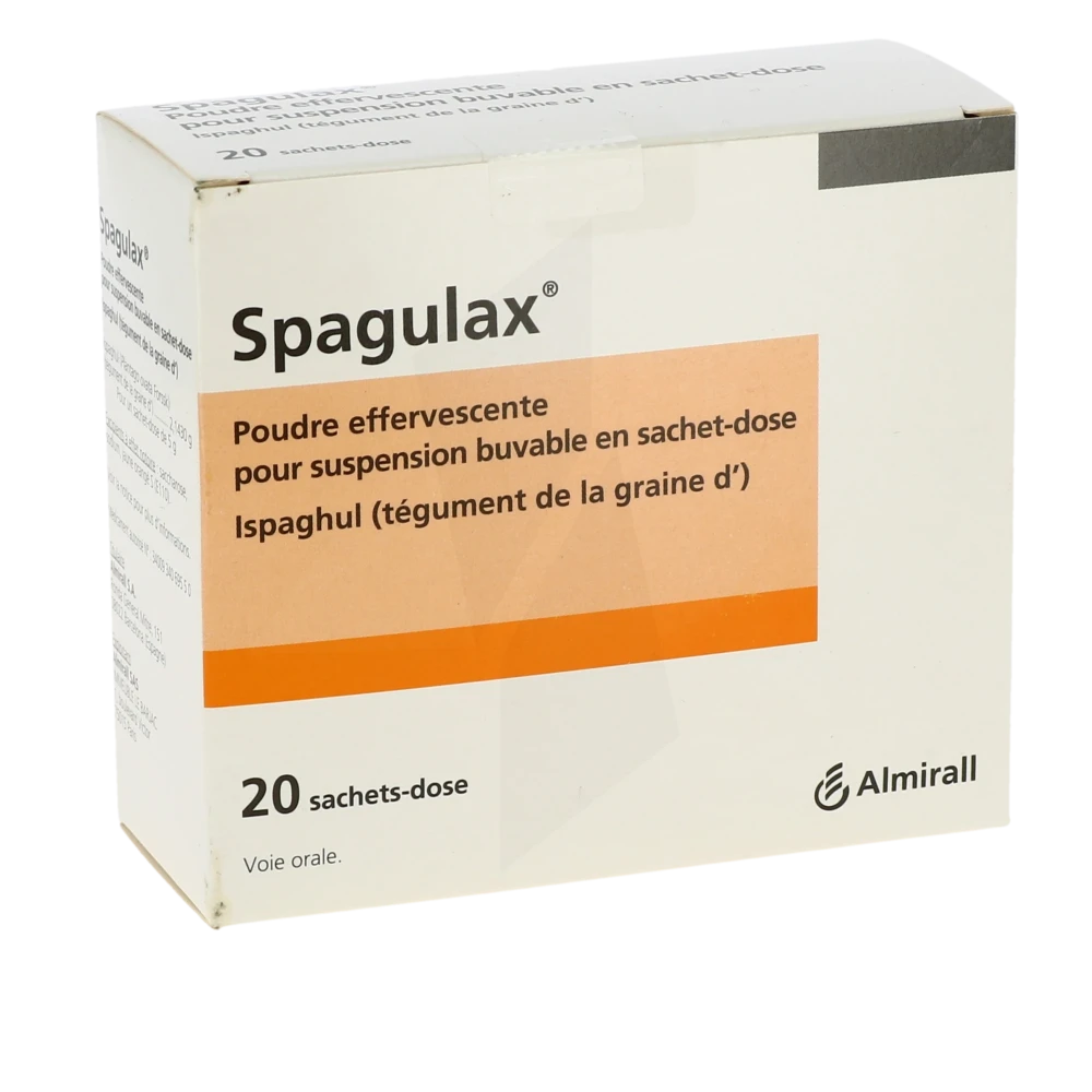 Spagulax, Poudre Effervescente Pour Suspension Buvable En Sachet Dose