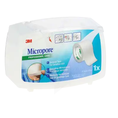 Micropore Sparadrap Microporeux 25mmx5m DÉvidoir à ODOS