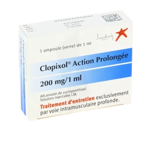 Clopixol Action Prolongee 200 Mg/1 Ml, Solution Injectable I.m.