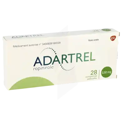 Adartrel 0,50 Mg, Comprimé Pelliculé à NANTERRE