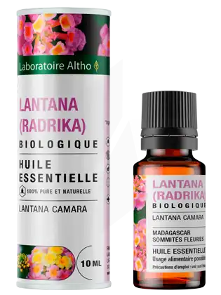 Laboratoire Altho Huile Essentielle Lantana Bio (radrika) 10ml