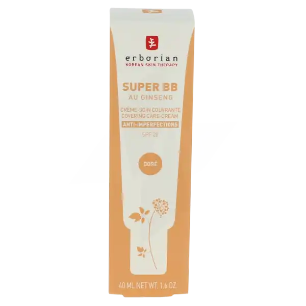 Erborian Super Bb Crème Doré T/40ml