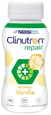 Clinutren Repair Nutriment Vanille 4 Bouteilles/200ml à SEYNOD