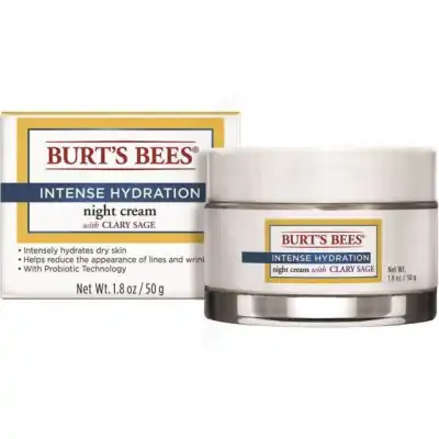 Burt's Bees Crème De Nuit Hydratation Intense à VITRE
