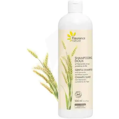 Fleurance Nature Shampooing Doux à L'hamamélis Et Aux Protéines De Blé Bouteille/500ml à Bourges