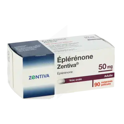 Eplerenone Zentiva 50 Mg, Comprimé Pelliculé à Bordeaux