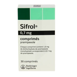 Sifrol 0,7 Mg, Comprimé