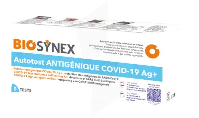 Biosynex COVID-19 AG Test Antigénique BSS B/25