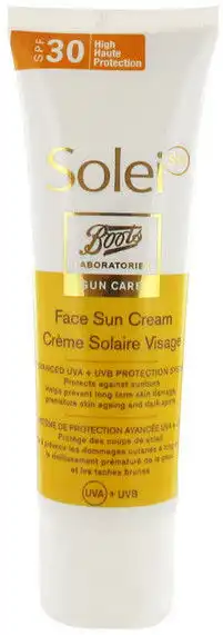 Soleisp Cr Sol Visag Spf30 50ml