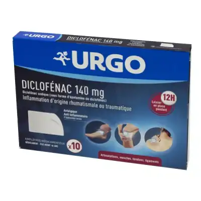 Diclofenac Urgo 140 Mg, Emplâtre Médicamenteux à MARSEILLE