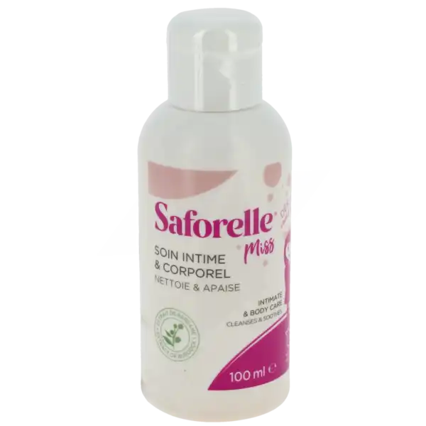 Saforelle Miss Gel Soin Intime Et Corporel Hypoallergénique Fl/100ml