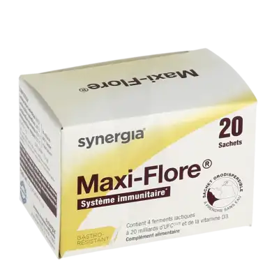 Synergia Maxi-flore Poudre Orodispersible 20 Sachets à Narbonne