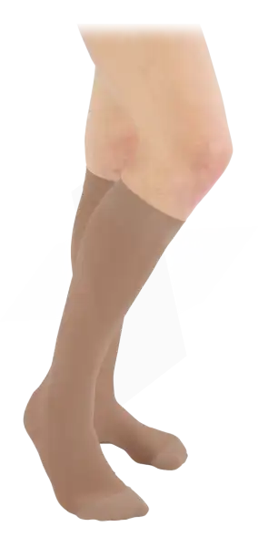 Veinax Microtrans Classe 2 Mi-bas Beige Taille 3 Normal Standard