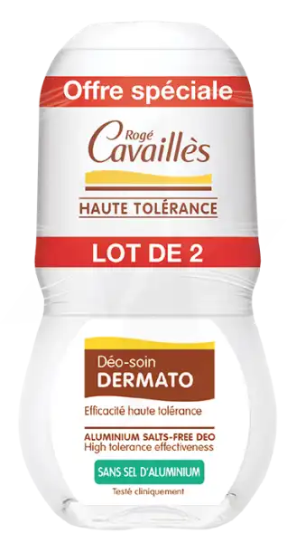 Rogé Cavaillès Déodorants Déo Soin Dermatologique Roll-on 2x50ml