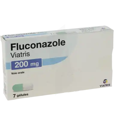 FLUCONAZOLE VIATRIS 200 mg, gélule