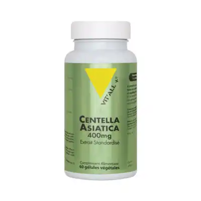 Vitall+ Centella Asiatica 400mg Gélules Végétales B/60 à LA TRINITÉ